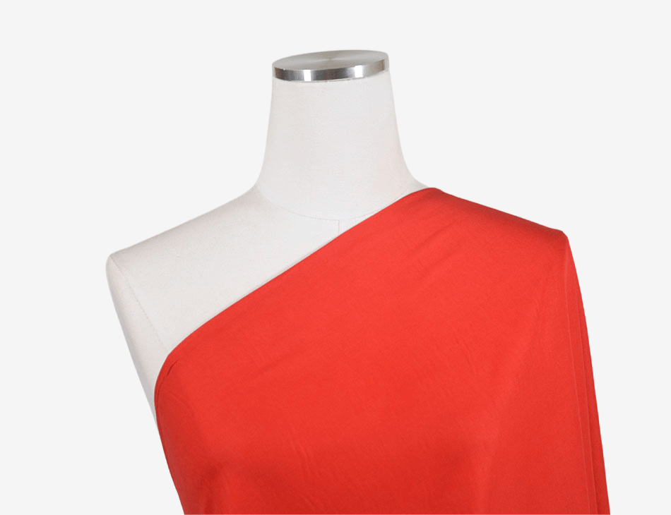 Solid Rayon Aurora Red