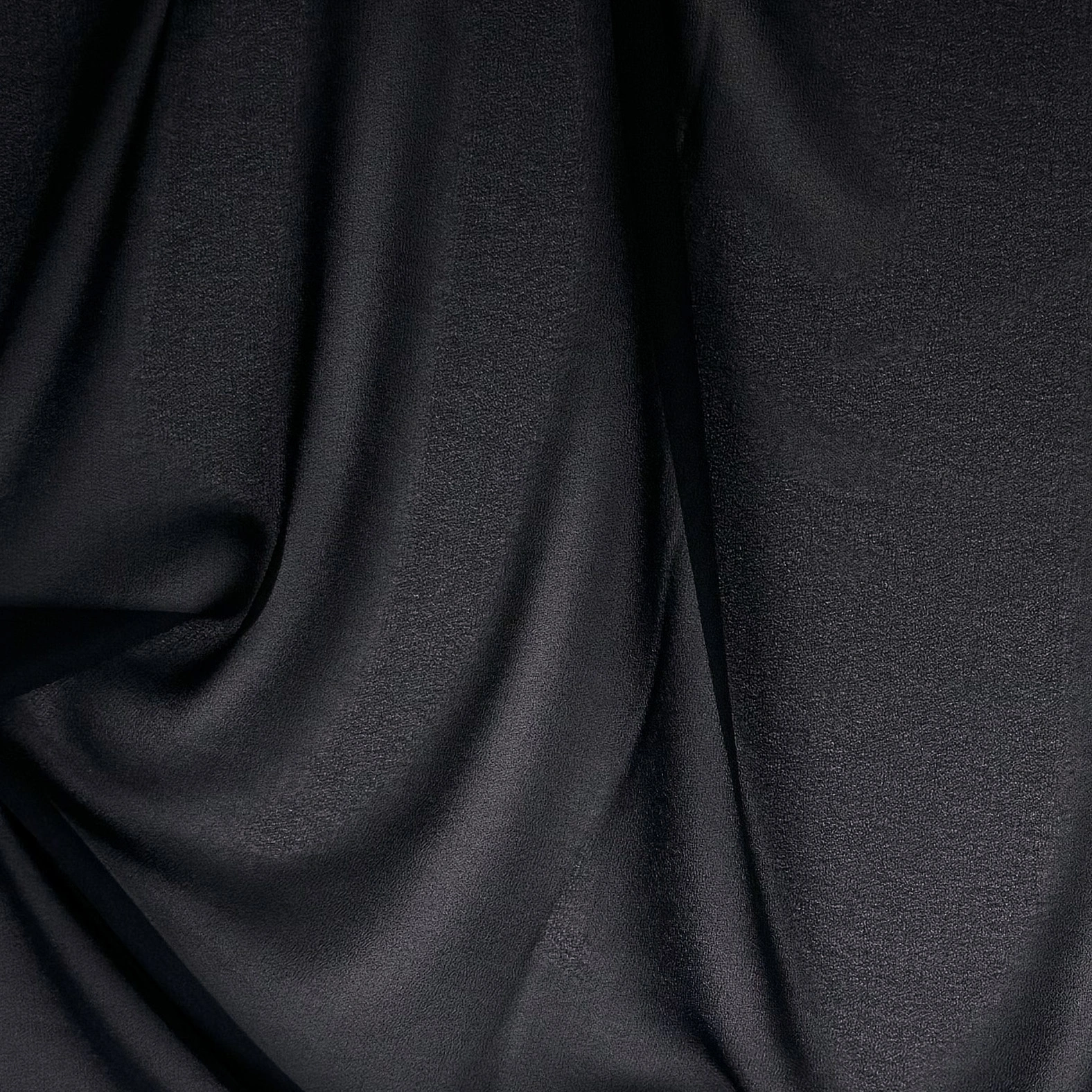 Crepe Chiffon Black