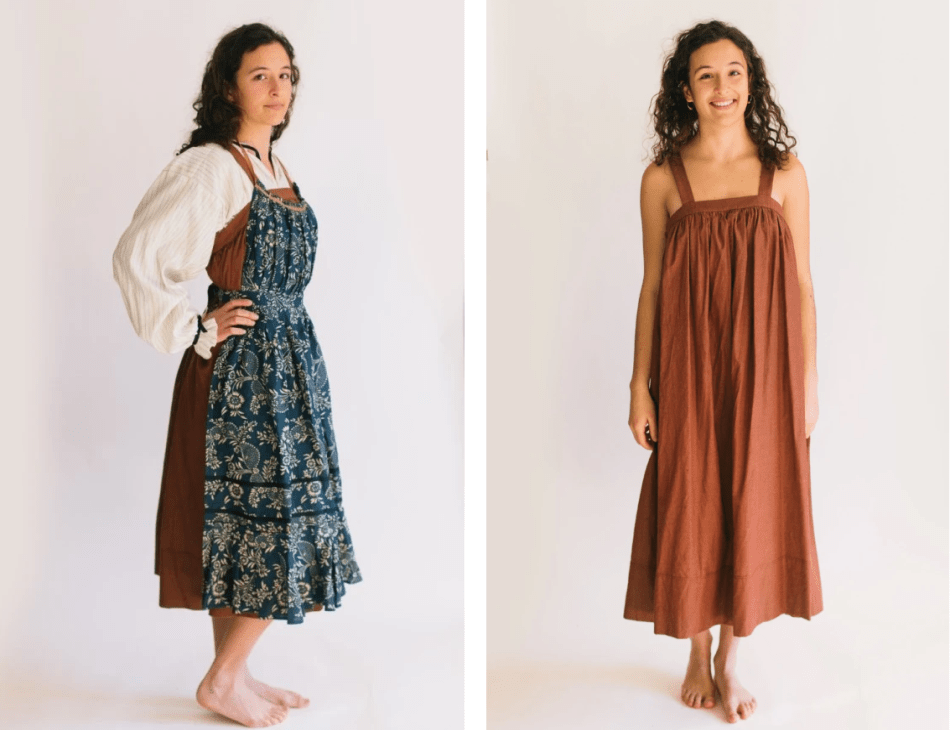 Folkwear Russian Settlers' Dress #128