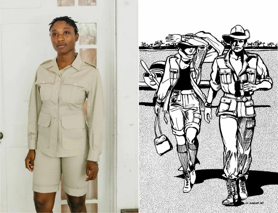 Folkwear Australian Bush Outfit #130