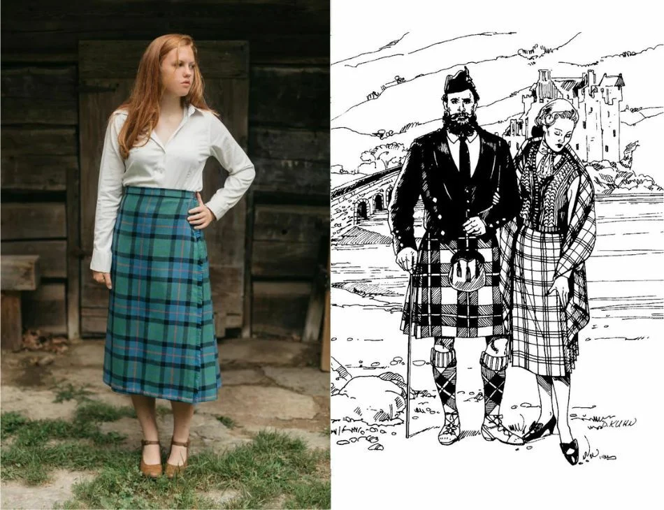 Folkwear Scottish Kilts #152