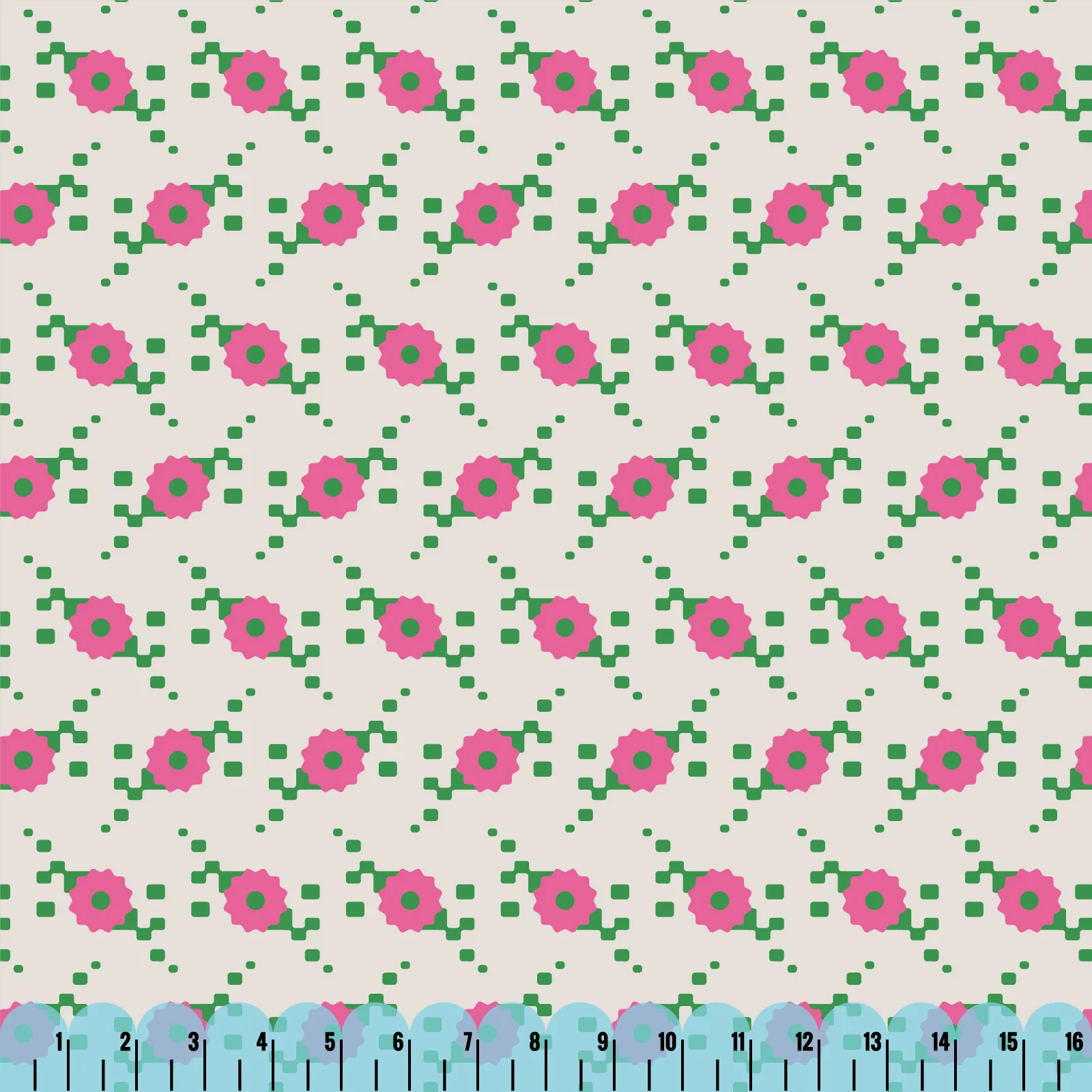 Orderly Fashion: Digital Daisy