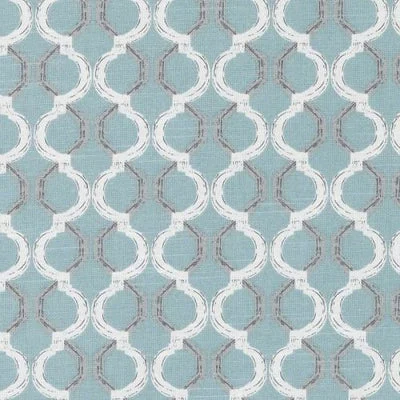 Duralee Buckholm Fabric in Aqua DE42575 -19