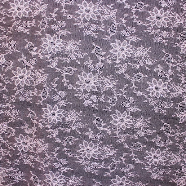 Floral Beaded Lace - Lavender