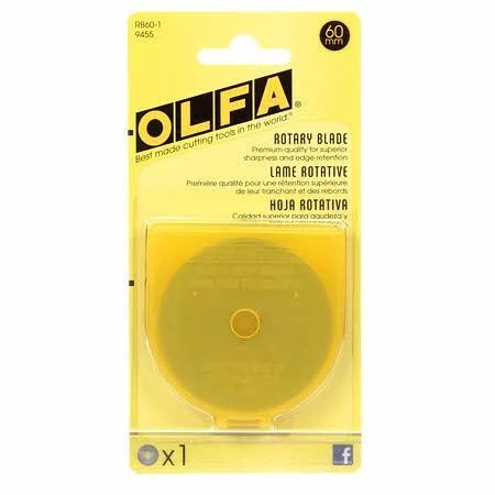 60mm Rotary Blade -Olfa 9455