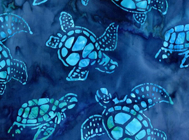 Totally Tropical Sea Turtle Batik Regatta
