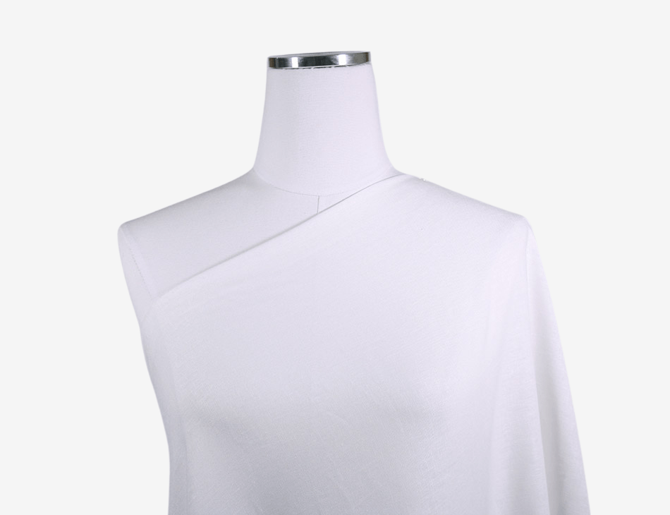 Brussels Washer Linen Blend White