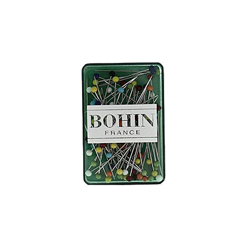 Glass Head Pins, Extra Fine - 80 ct