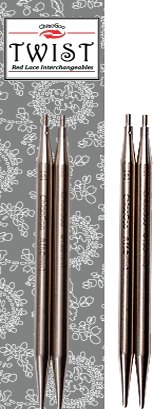 ChiaoGoo: Twist 3" Stainless Steel Lace Tips