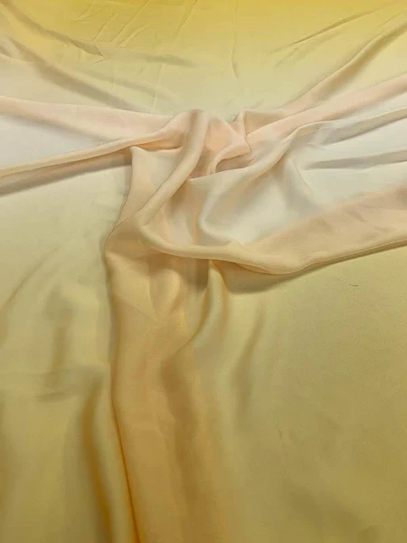 Ombré Silk Chiffon - Yellow / Butter