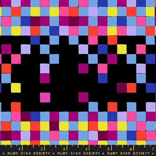 Glow Garden: Pixels in Black