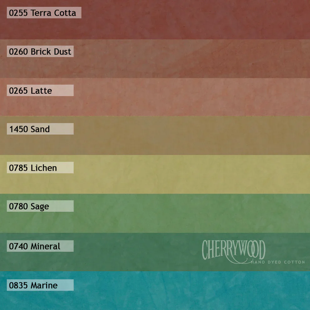 Cherrywood Fabrics 8-Step Half Yard Bundles