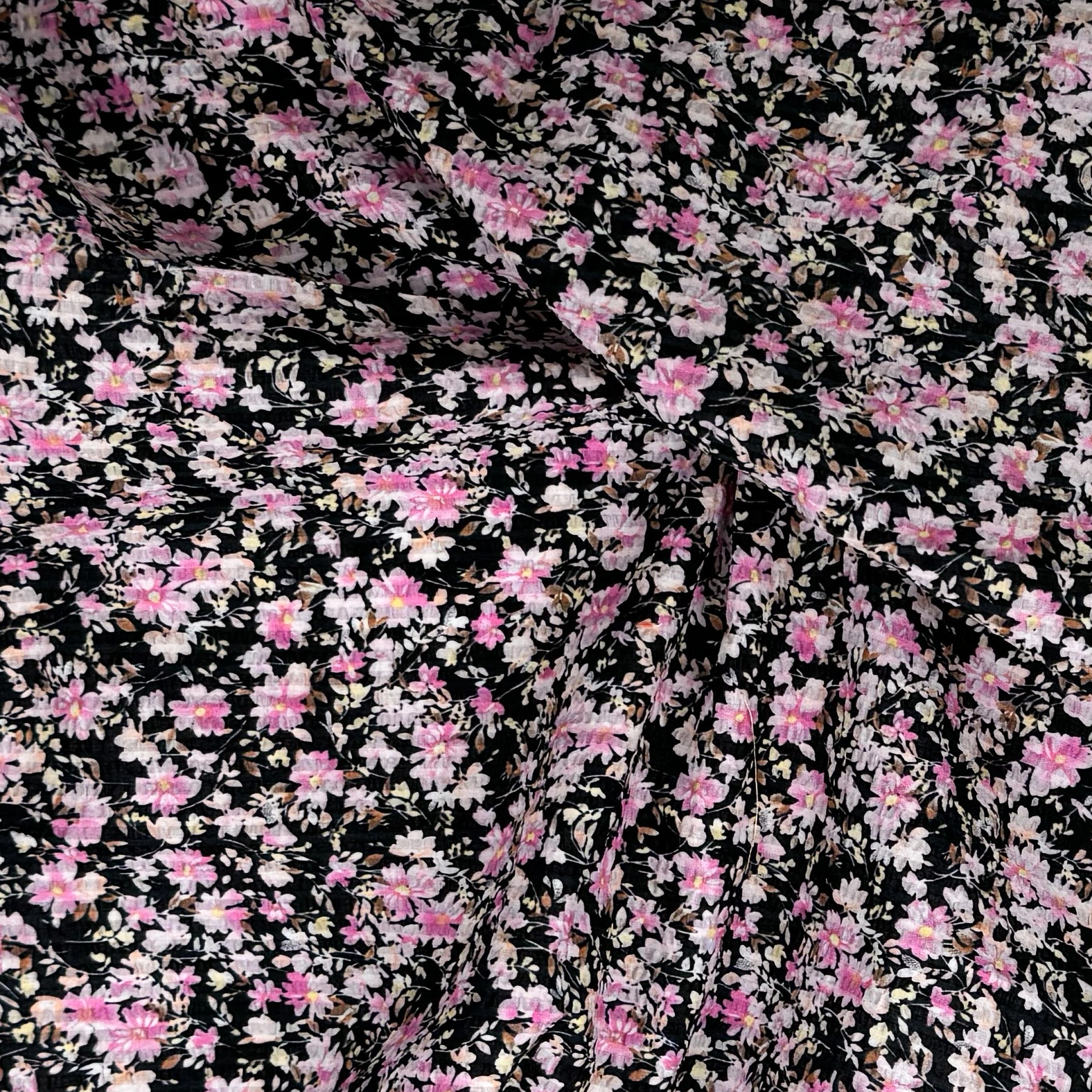 Floral Seersucker