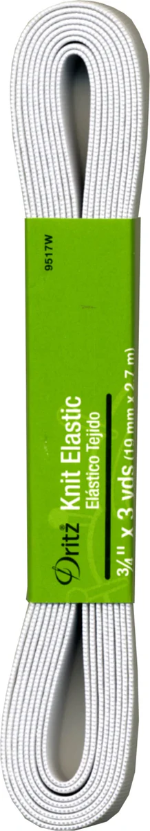 Hank Elastic- Clear - 3/4" x 3 Yards - Dritz Brand