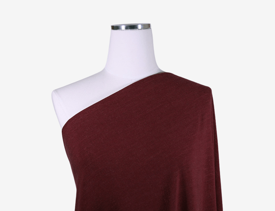 Viscose Linen Noil Wine