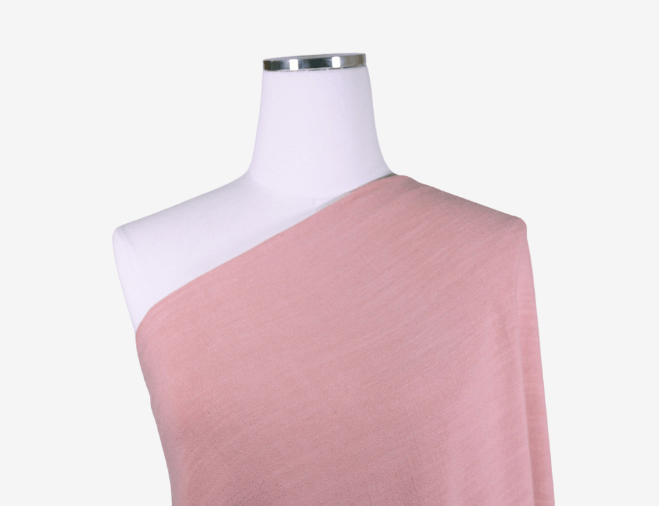 Viscose Linen Noil Rose