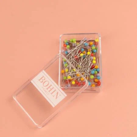 Glass Head Pins - 80 ct