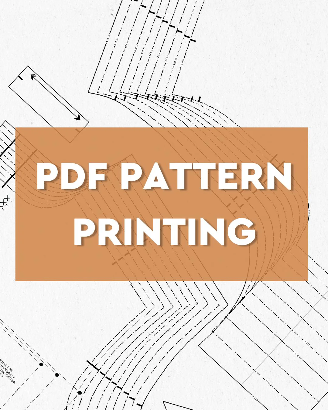 Large Format PDF Pattern Printing