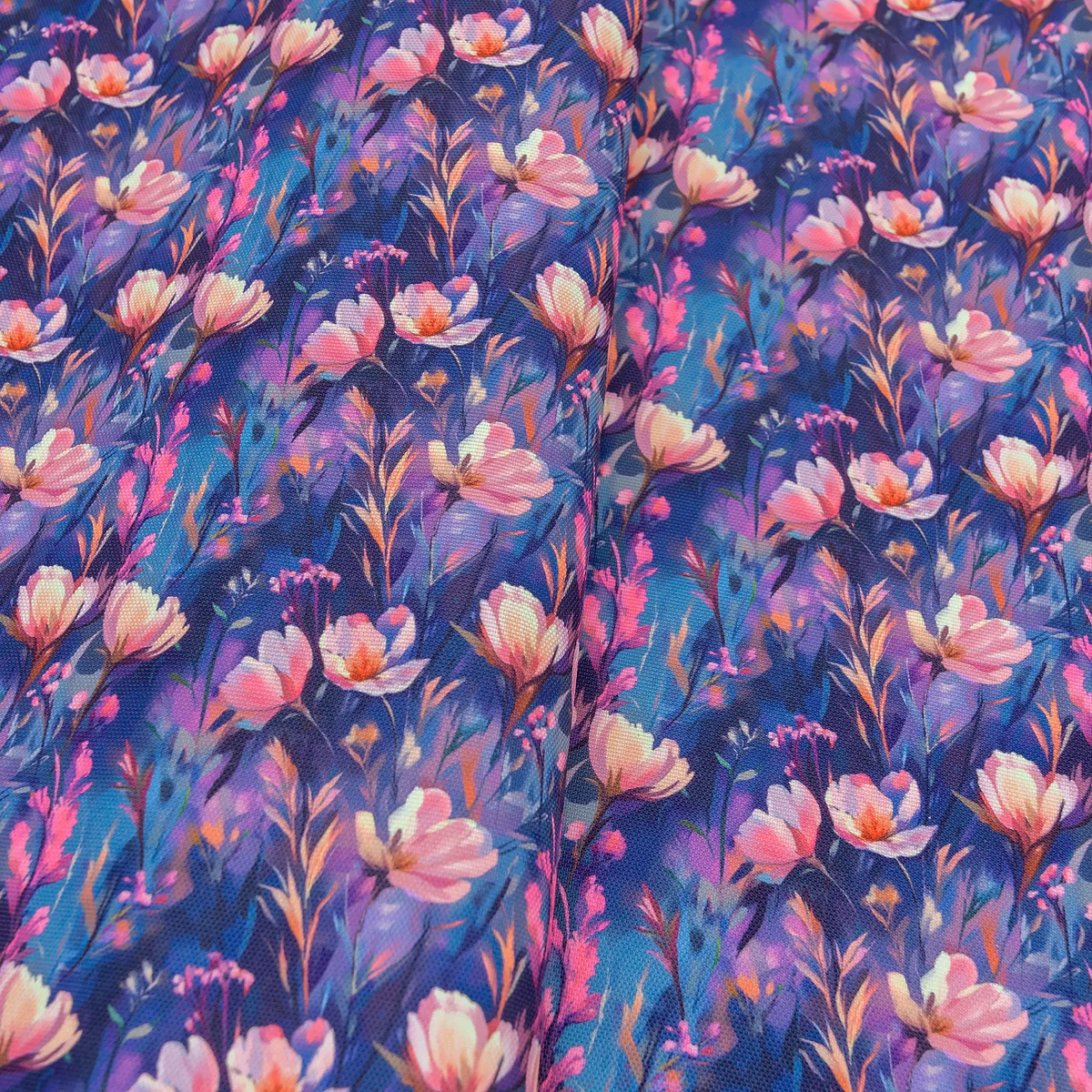 Evening Meadow Water-Resistant Canvas 18" x 58" Roll