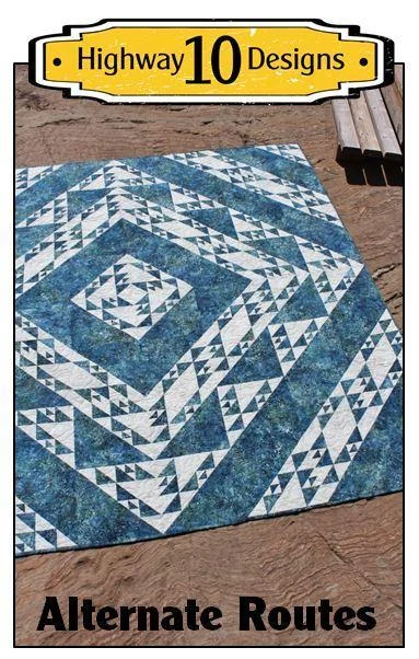 Alternate Routes Pattern by Highway 10 Designs