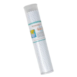 Applique Glitter Sheets-White Polka Dot by Kimberbell