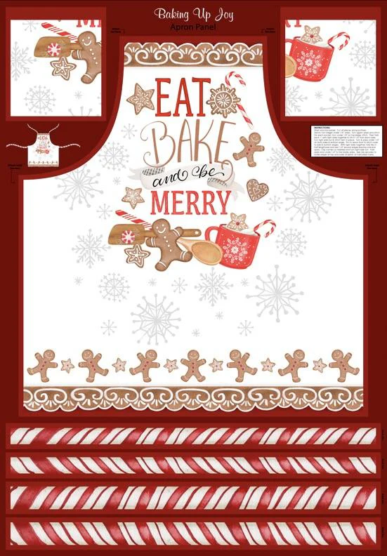 Baking Joy: Apron Panel