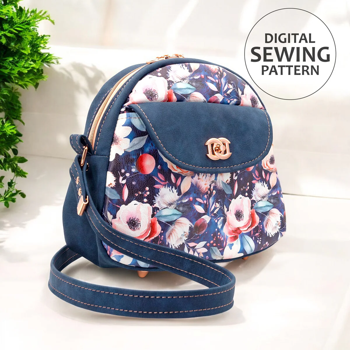 Sewing Pattern with video | The Betsy Bowler Bag