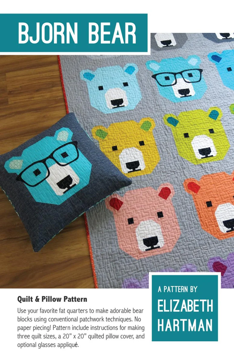 Bjorn Bear Pattern by Elizabeth Hartman