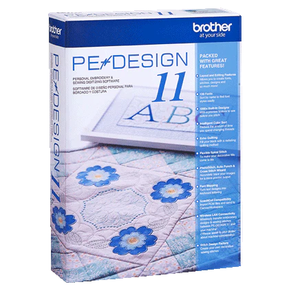 Brother PEDESIGN 11 Embroidery Digitizing Software