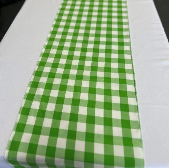 Buffalo Plaid Checkered Table Runner 14 Inches by 108 Inches