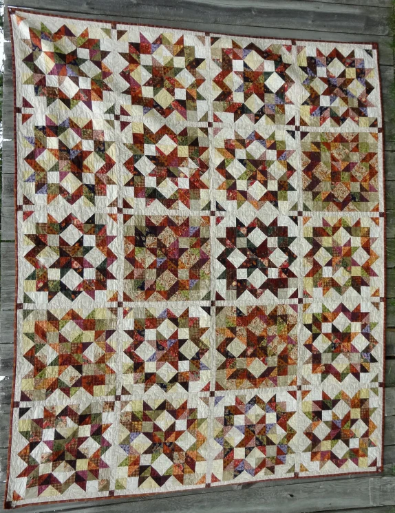 Buggy Wheels - - Finished Quilt