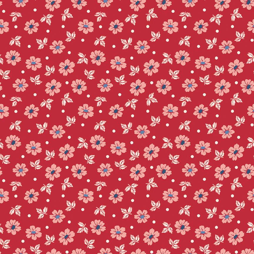 Americana Washington Berry - 100% Quilting Cotton Fabric by the Yard