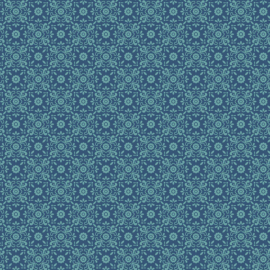 Americana Justice Dark Denim - 100% Quilting Cotton Fabric by the Yard