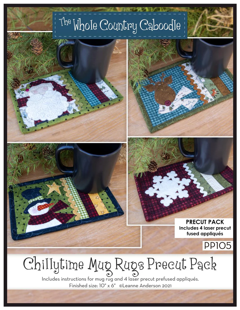 Chillytime Mug Rugs Precut Pack