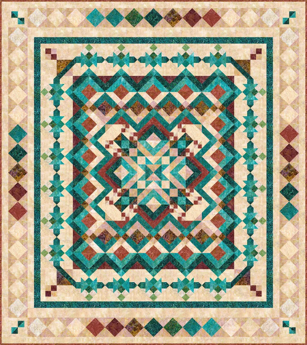 Copper Mountain BOM Quilt Kit