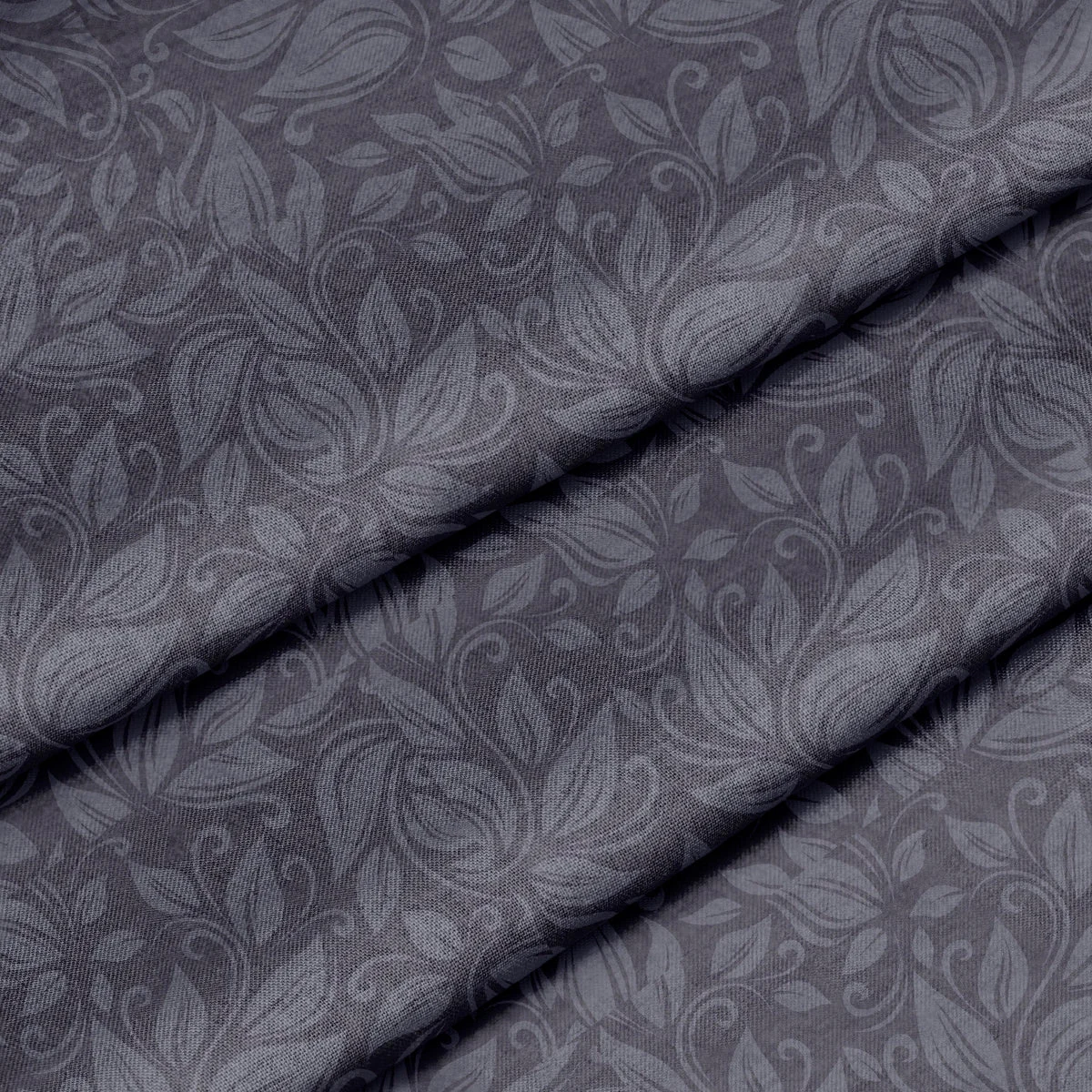 Whisperleaf Slate – 100% Quilting Cotton Fabric by the Yard