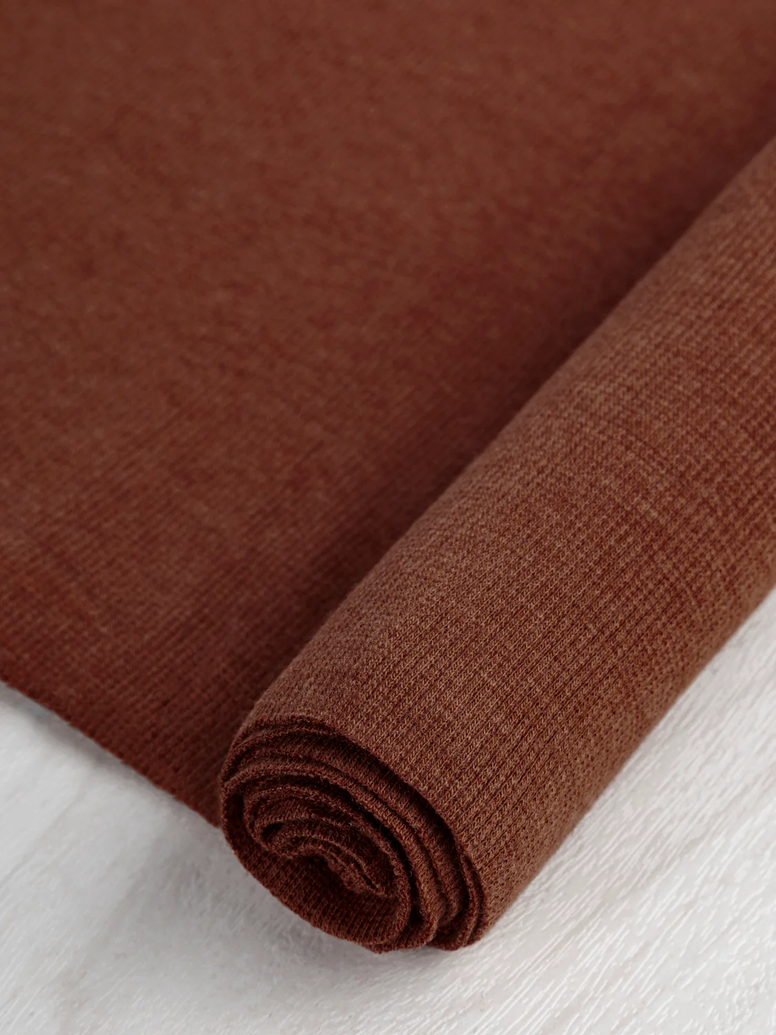 Bamboo/Cotton 2x2 Baby Rib - Sienna
