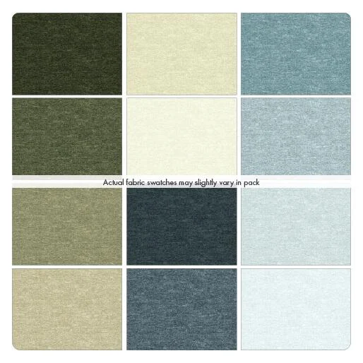 Cotton Shot Green/Blue Fat Quarter Bundle