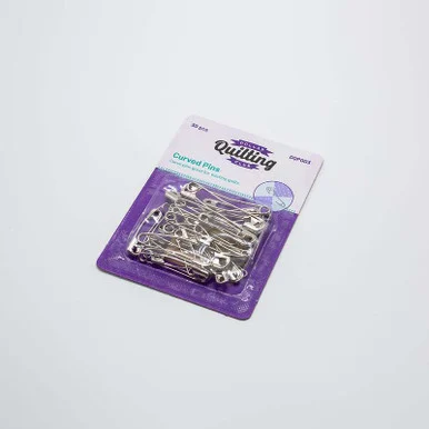 DQC - Curved Safety Pins - 30Pk