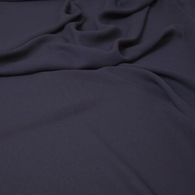 Double Georgette 6170-Navy