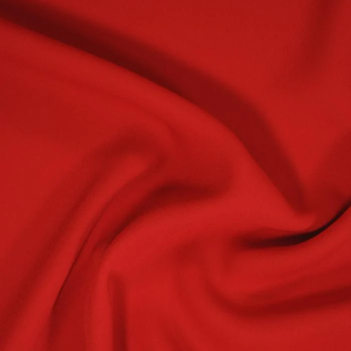 Double Georgette 6170-NewRed