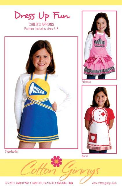 Dress Up Fun Apron Pattern