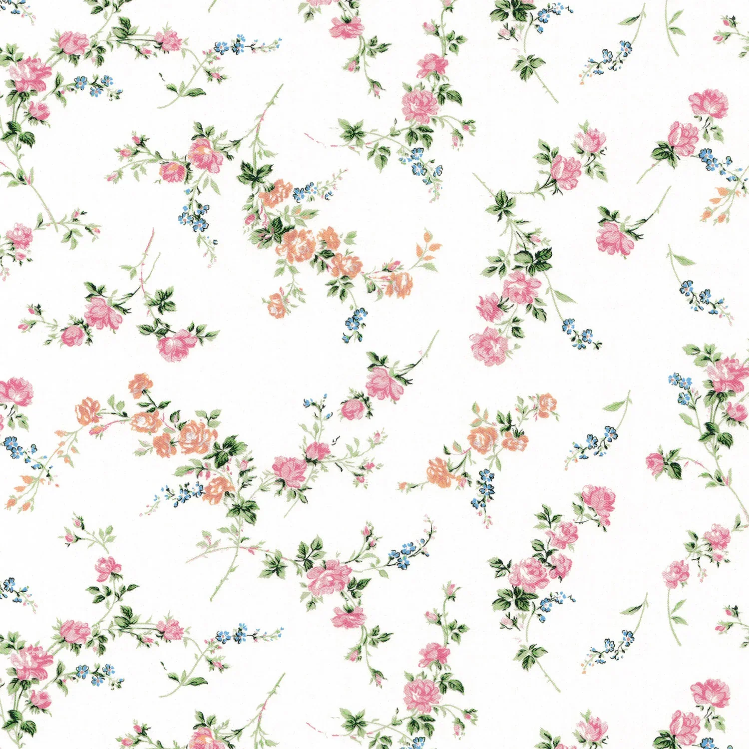 Liberty Tana Lawn - Elizabeth (J- Pink & White)