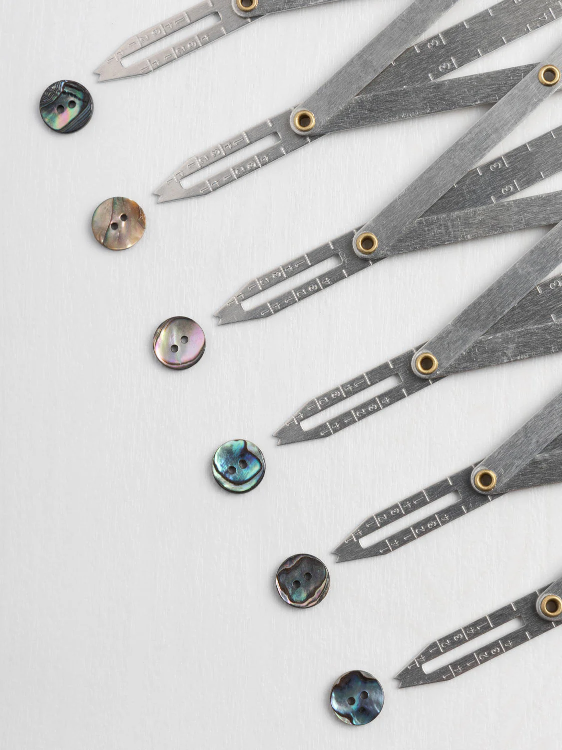 Expanding Sewing Gauge + Buttonhole Spacer