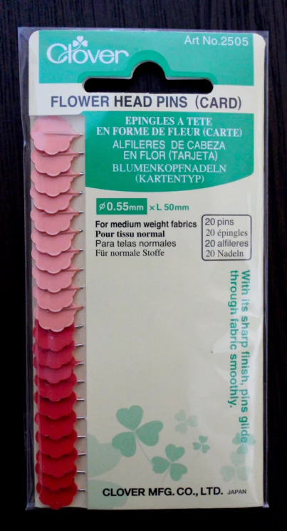 Flower Head Pins Standard