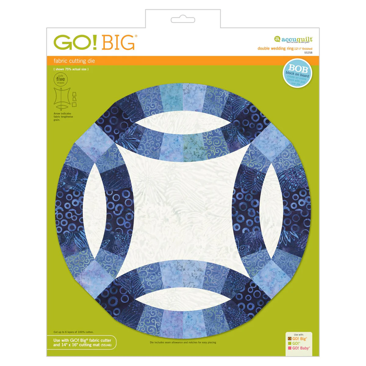 GO! Big Double Wedding Ring 12 1/2 inch 55258