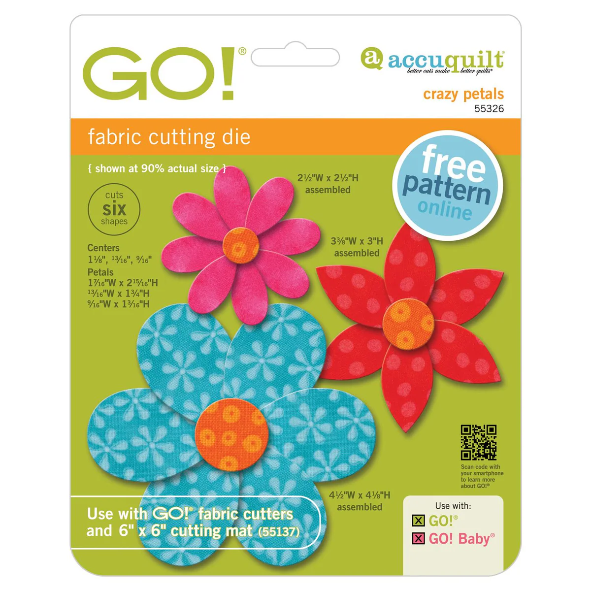 GO! Crazy Petals 55326