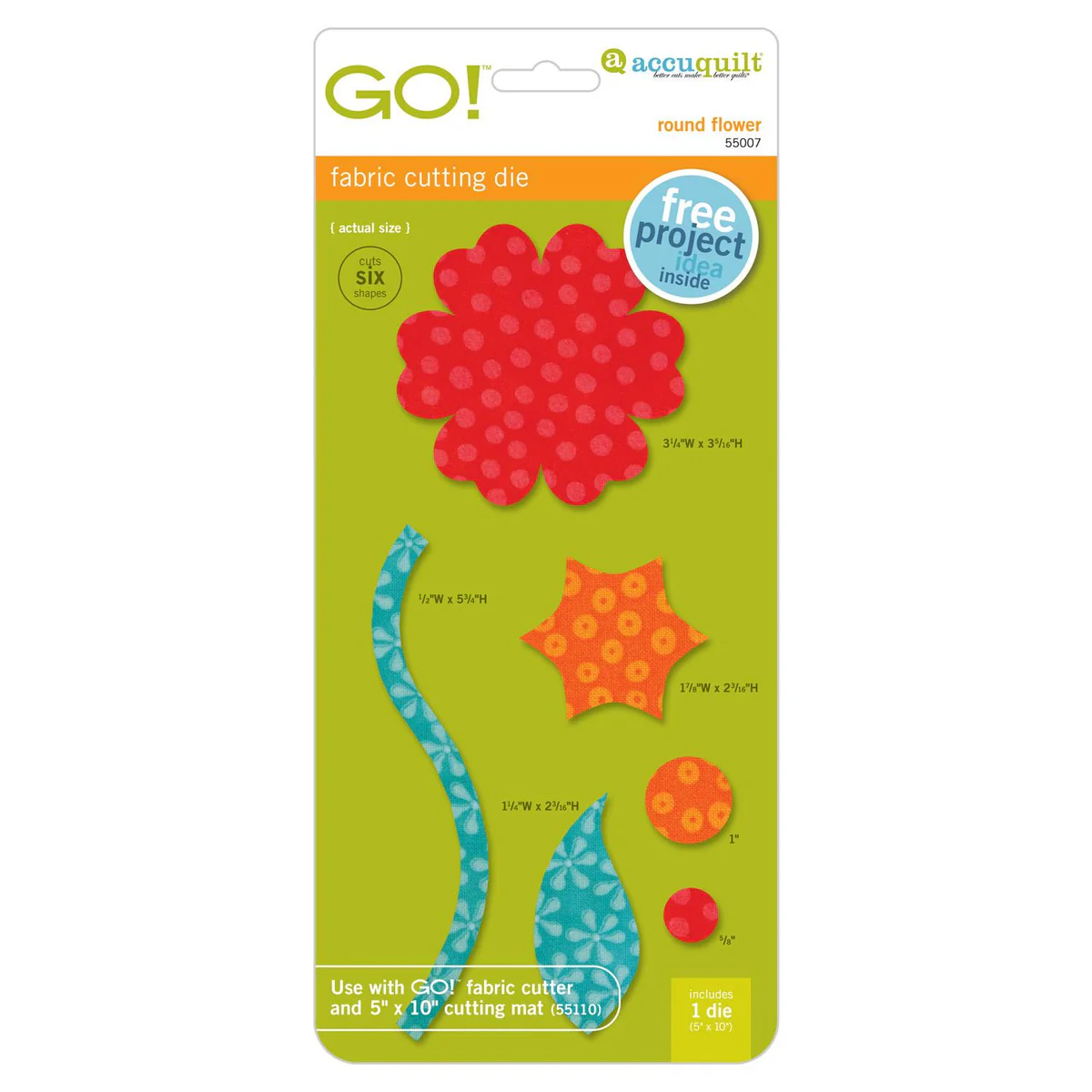 GO! Round Flower 55007