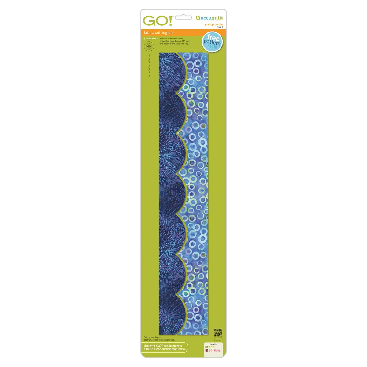 GO! Scallop Border 55417