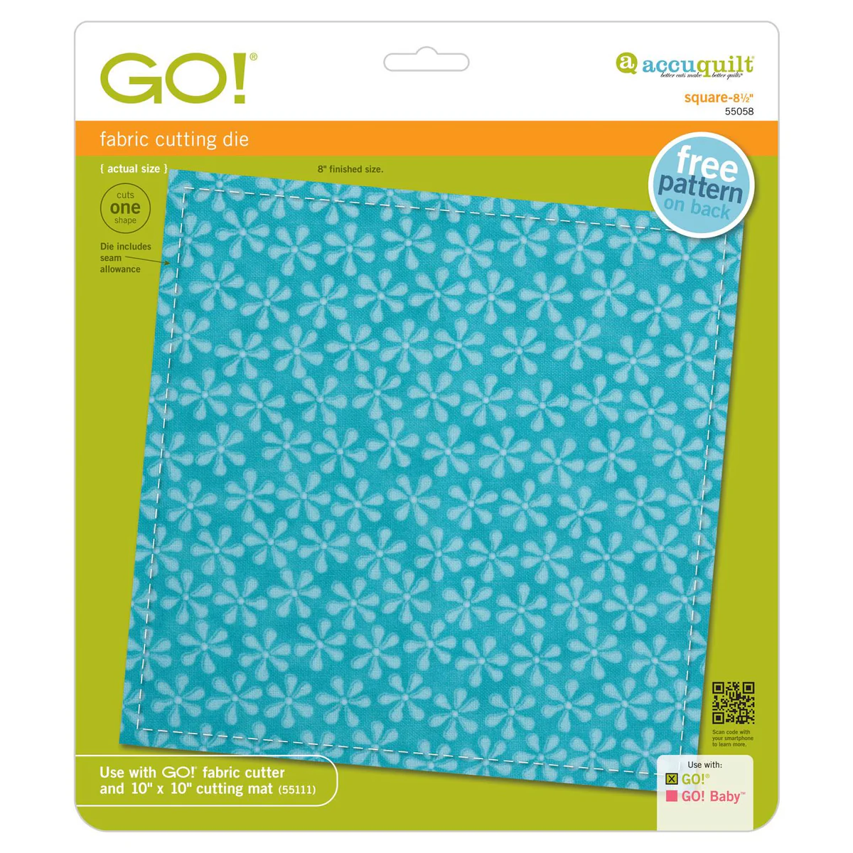 GO! Square 8.5in 55058